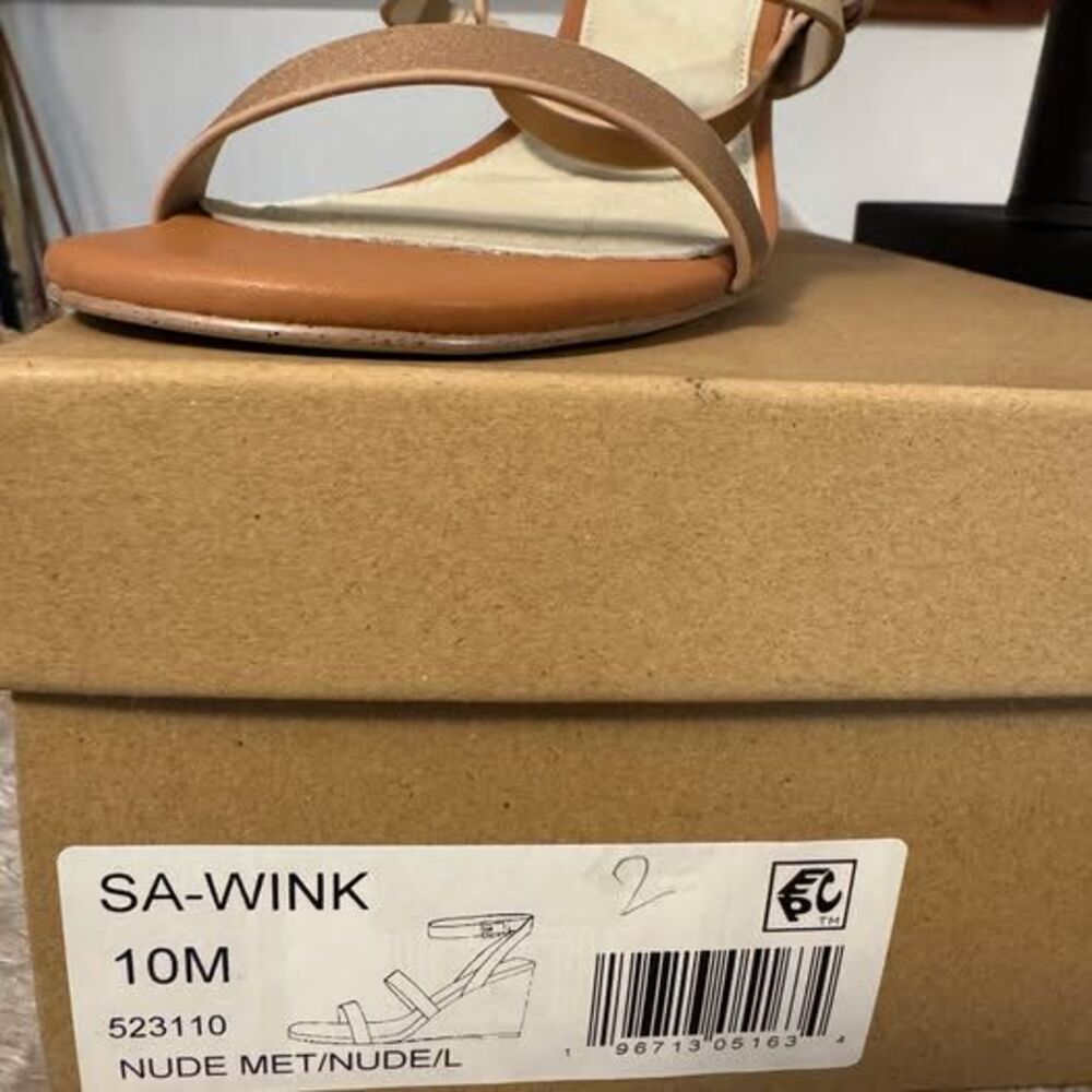 Sanctuary Women's Wink Wedge Sandal 10M - Picture 4 of 4
